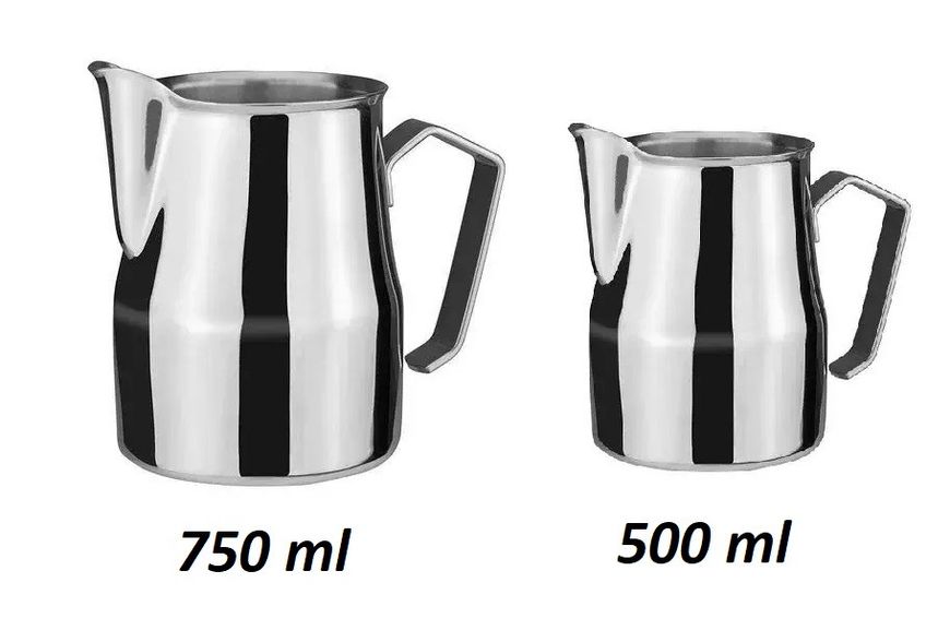 Набір 2 Пітчера Black Brew Europa 500/750 мл. (Металік) молочники 14985 фото