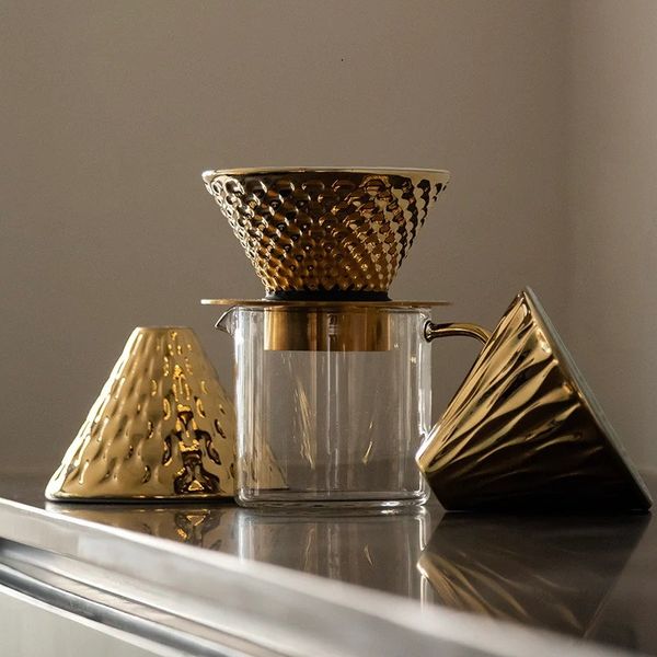 Подарочный набор Loveramics Coffee Dripper Gold 30201 фото
