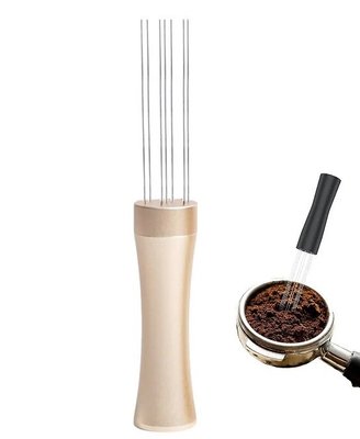 Розподільник меленої кави Tool Needle в холдері Розпушувач Pink 19008 фото