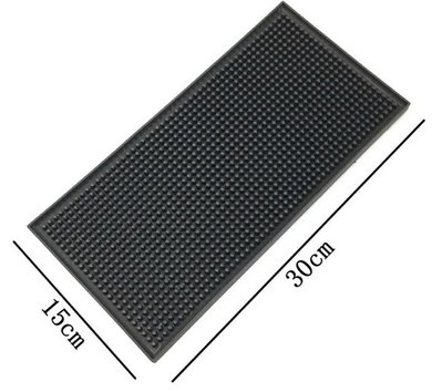 Силіконовий барний килимок 30 на 15 см (гумовий) 14256 фото