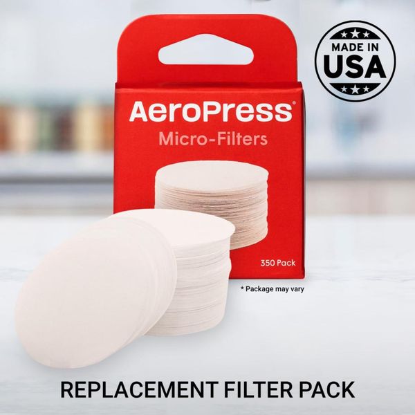 Фильтры бумажные для Аэропресс оригинал Aeropress Micro Filters 350 шт. New 81R24New фото