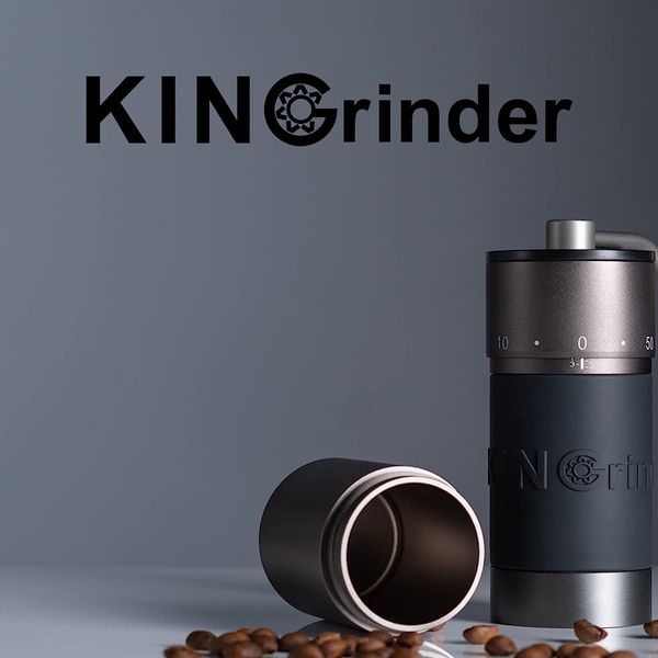 Кавомолка Kingrinder K6 ручна Iron Grey K6 фото