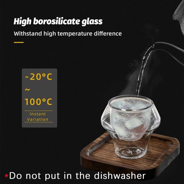Стакан для еспресо 60 ml MHW-3Bomber Espresso Cups Double Wall Glass G5058 фото