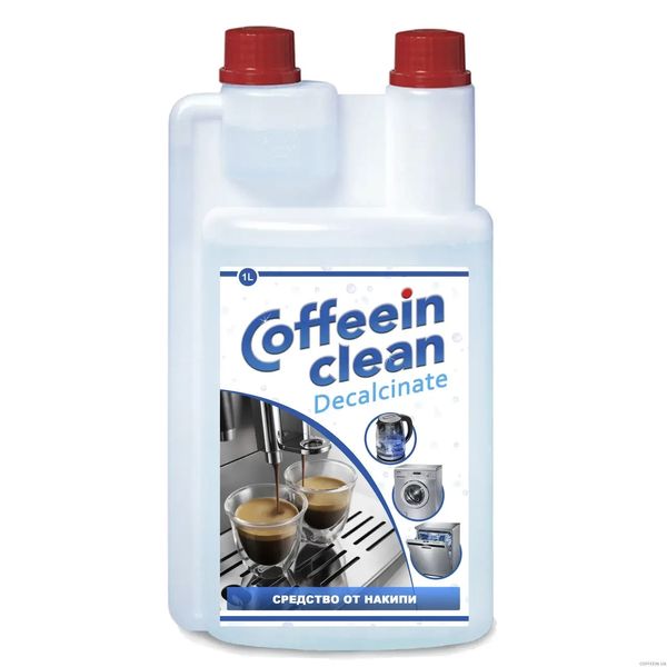 Средство Coffeein clean DECALCINATE, жидкость для декальцинации 1 л. 13995 фото