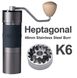 Кофемолка Kingrinder K6 ручная Iron Grey K6 фото 6