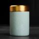 Баночка Синяя Retro Packaging керамическая для хранения чая и матчи 18838 фото 1