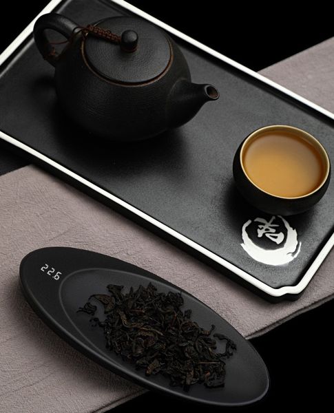 Ваги для чаю Tea Scale Precision Електронні Чорні 18445 фото