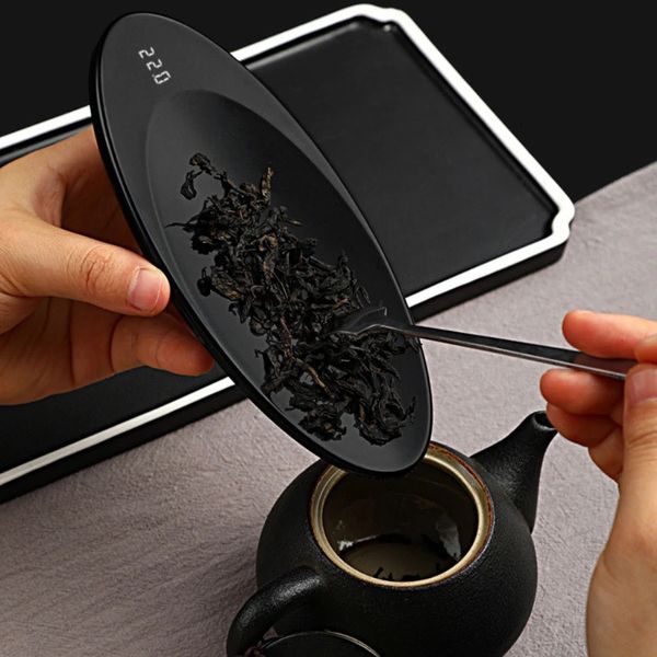 Ваги для чаю Tea Scale Precision Електронні Чорні 18445 фото