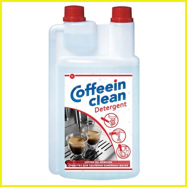 Засіб Coffeein clean DETERGENT (рідина) для видалення кавових олій (1L) 13997 фото