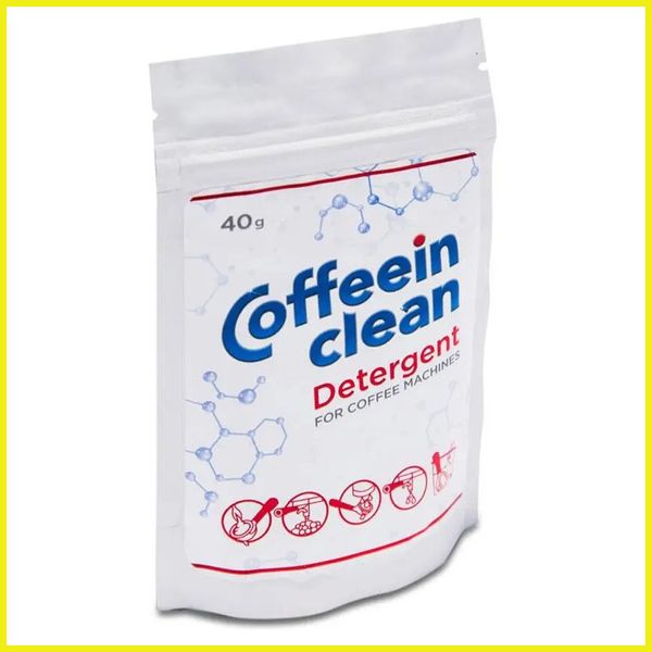 Порошок для чищення кавових олій 40 г. Coffeein clean DETERGENT 13991 фото