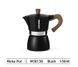 Кофеварка гейзерная MHW-3BOMBER 150 мл. Espresso Maker Moka Pot Черная M5813B фото 5