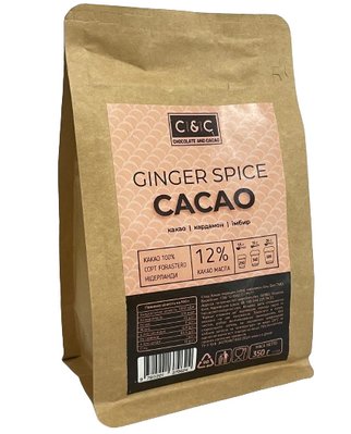 Какао порошок Ginger Spice 350 г. C&C з кардамоном і імбиром 30116 фото