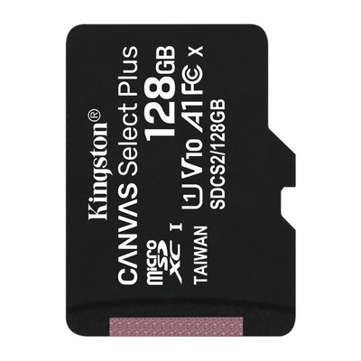 Карта пам'яті 128 ГБ U1 V10 microSD Kingston Canvas Select Plus SDCS2/128GBSP 3666 фото