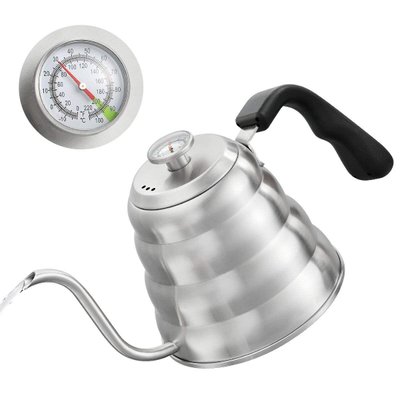 Чайник із термометром 1.2 л Pour Over Coffee Pot Глянець 15438 фото
