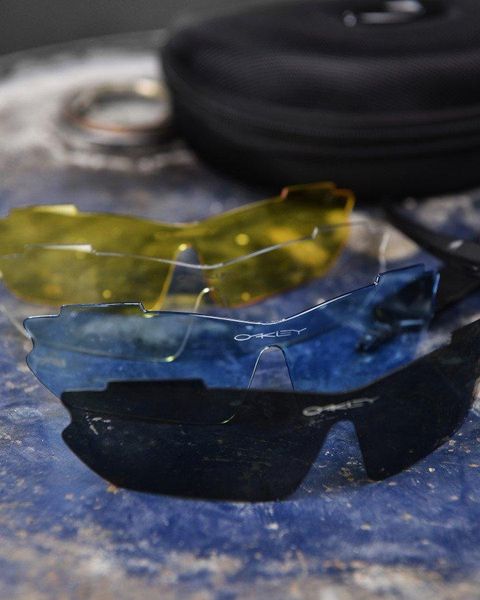 Очки тактические защитные в чехле Oakley M-Frame Hybride Баллистические очки 15169 фото