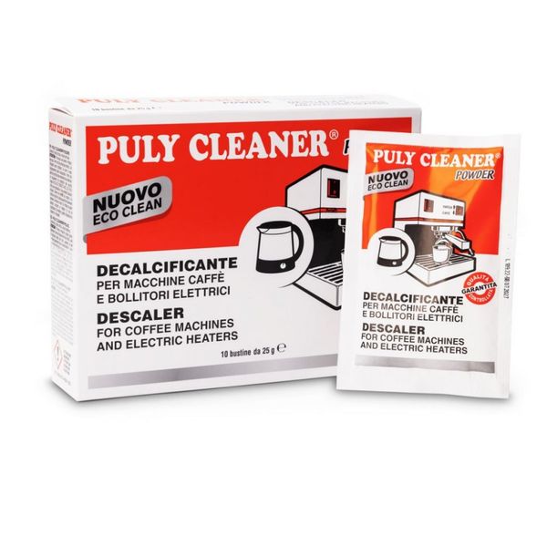 Порошок для декальцинации кофемашин Puly Cleaner Descaler Crystals 10 доз 13984 фото