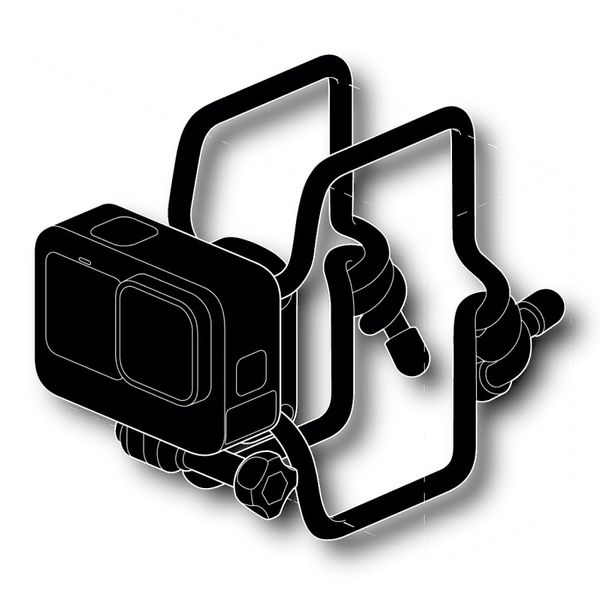 Кріплення гнучке універсальне для екшн-камери GoPro Gumby AGRTM-001 3987 фото