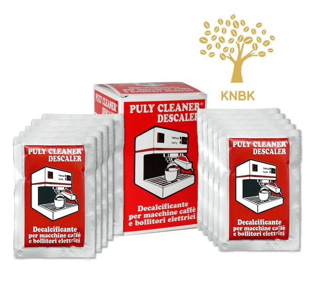 Порошок для декальцинації кавоварок Puly Cleaner Descaler Crystals 10 доз 13984 фото