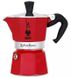 Гейзерная кофеварка Bialetti 130 мл. 3 чашки Красная 14240 фото 1