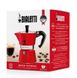 Гейзерная кофеварка Bialetti 130 мл. 3 чашки Красная 14240 фото 4