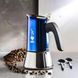 Кофеварка Bialetti Venus Blue Induction гейзерная на 4 чашки 170 мл. 18832 фото 2