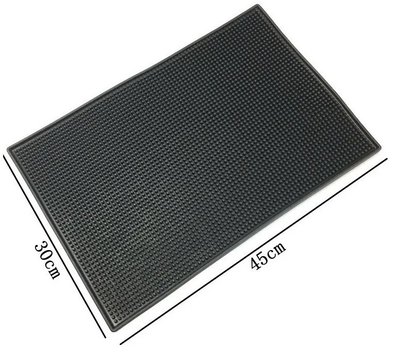 Силіконовий барний килимок 45 на 30 см (гумовий) 14257 фото