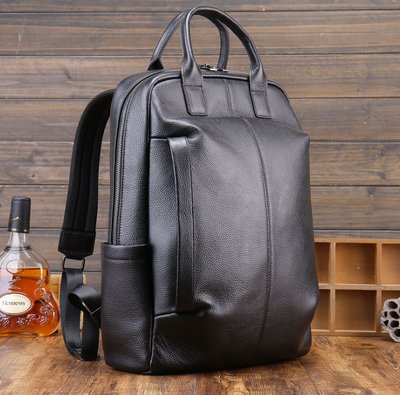 Великий чоловічий шкіряний рюкзак сумка 2 в 1 трасформер, сумка-рюкзак для чоловіків з натуральної шкіри 1410С фото