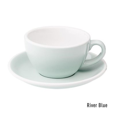 Чашка Loveramics Egg River Blue 200 мл із блюдцем 300553 фото