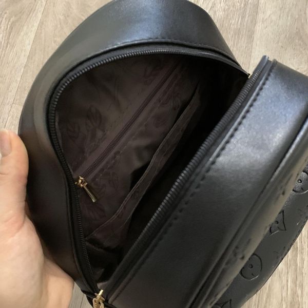Модний дитячий міні рюкзак та модний рюкзачок для дівчаток Чорний 516А фото