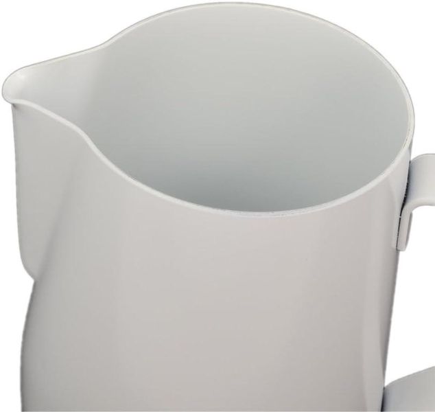 Пітчер Rhino 600 Coffee Gear Stealth White Teflon Білий молочник 30062 фото