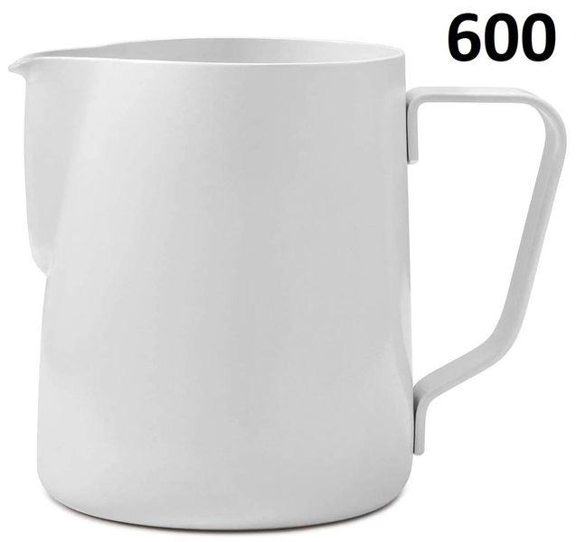 Питчер Rhino 600 Coffee Gear Stealth White Teflon Белый молочник 30062 фото