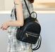 Модний дитячий міні рюкзак та модний рюкзачок для дівчаток Чорний 516А фото 2