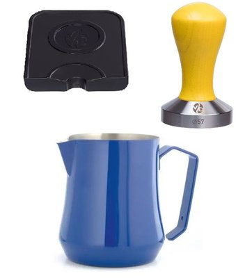 Набір Бариста Optimal UA Жовто Блакитний для приготування кави 14928 фото