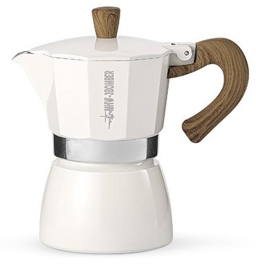 Кофеварка гейзерная MHW-3BOMBER 150 мл. Espresso Maker Moka Pot Белая M5814W фото