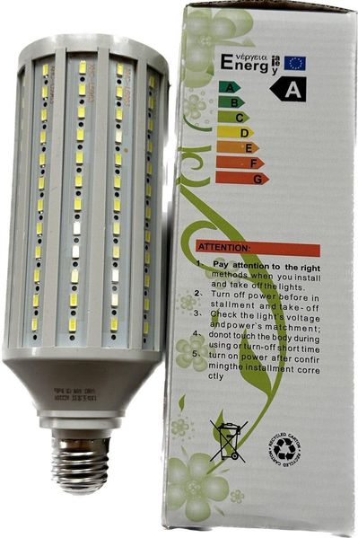 Лампа світлодіодна Prolight 60 Вт LED кукурудза 168 діодів E27, 5500K для студійного освітлення 1193 фото