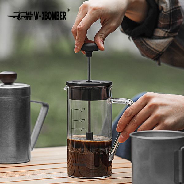 Френч пресс 450 ml. MHW-3Bomber Gimme French Press Черный FP5974B фото