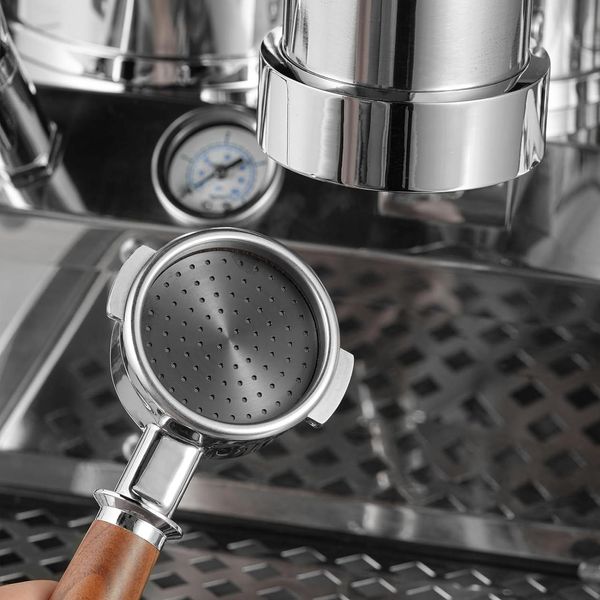 Улучшайзер для кофе 58 mm. MHW-3Bomber Puck Screen Сито для эспрессо Titanium Black FG5588 фото