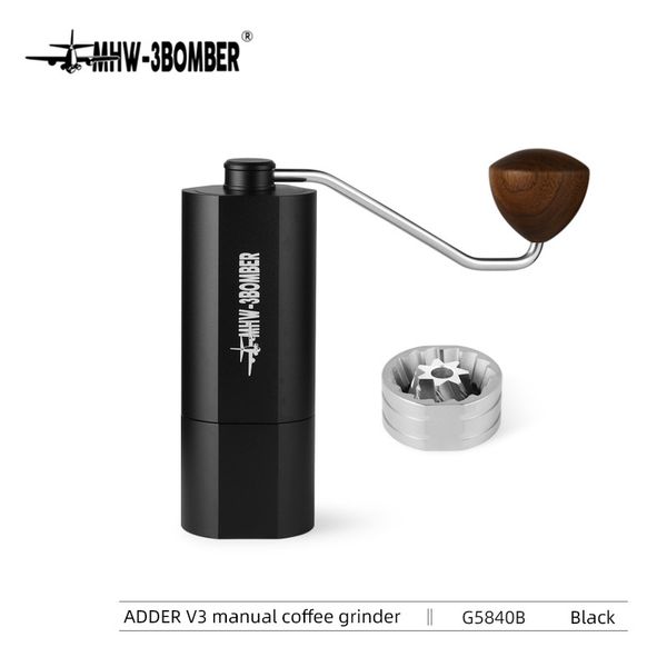 Ручная кофемолка Adder V3 MHW-3BOMBER Manual Grinder G5840B фото