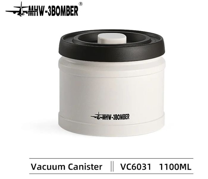 Вакуумний контейнер 1100 мл. MHW-3Bomber для зберігання кави VC6031 фото