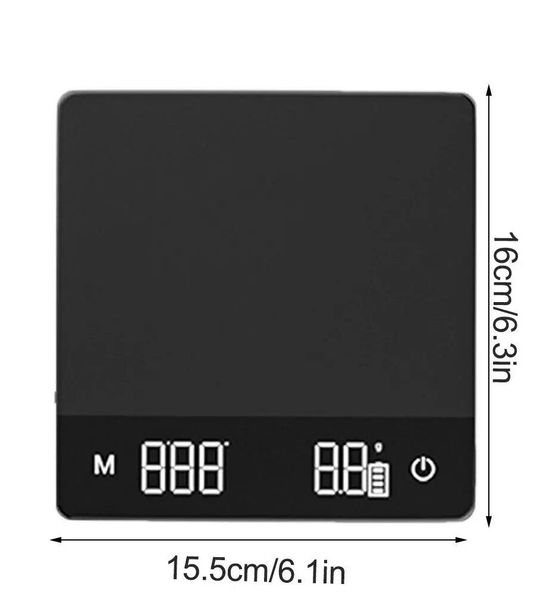 Ваги Precision LED для приготування кави USB MS-R30 Pro MS-R30 Pro фото