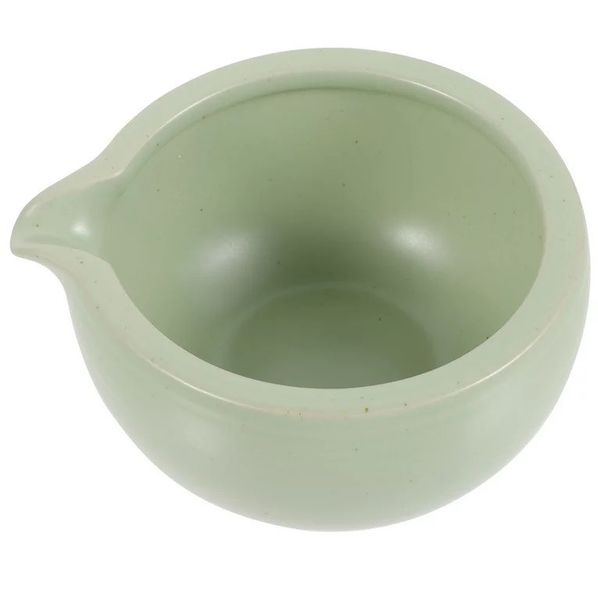 Чаван Katakuchi Matcha Bowl Light Green с носиком Катакучи #4 30079 фото