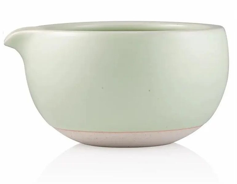 Чаван Katakuchi Matcha Bowl Light Green с носиком Катакучи #4 30079 фото