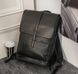 Мужской плетеный городской рюкзак большой и вместительный черный 1194 фото 1