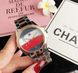 Модные женские наручные часы Розово-серебристый 985 фото