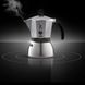 Гейзерная кофеварка Bialetti 150 мл Moka Induction Black (4 сup) для индуционной плити 14884 фото 3