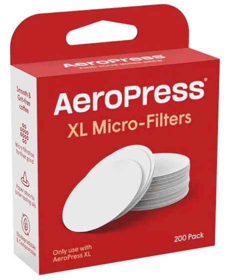 Фильтры Aeropress Micro Filters XL 200 шт. бумажные для Аэропресс XLFCS фото