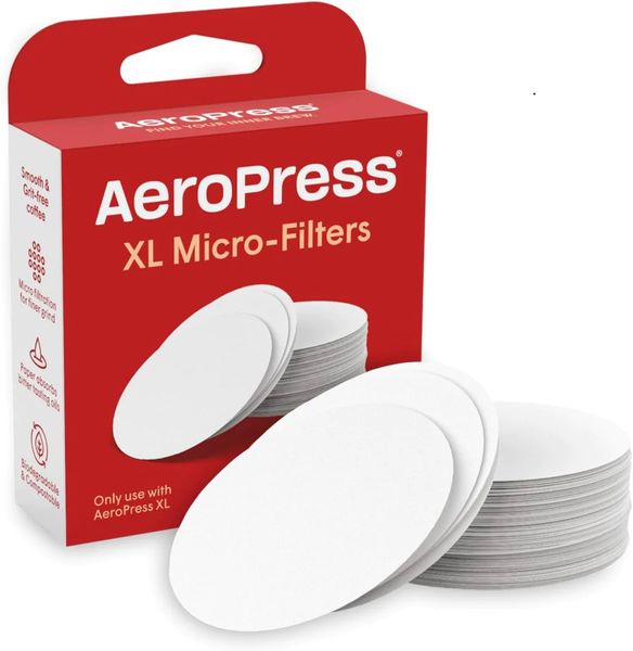 Фильтры Aeropress Micro Filters XL 200 шт. бумажные для Аэропресс XLFCS фото