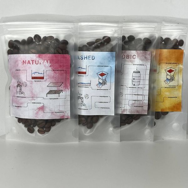 Набір кави в зернах "Обробки кави" навчальний 300263 фото