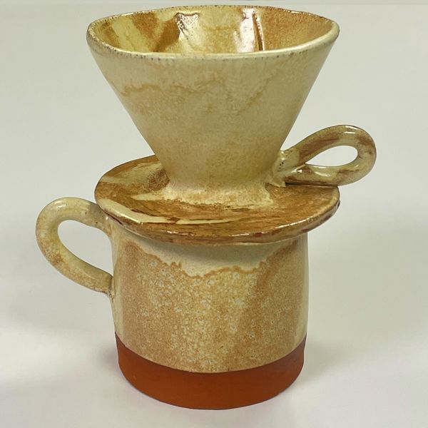 Набор V60 Wheat для приготовления кофе от OTEM Ceramics 300478 фото