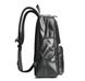 Чоловічий рюкзак ранець плетений чорний 1498 фото 3